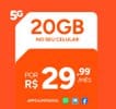 20GB c/ Apps Ilimitados
