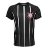 (PRIME) Camisa Corinthians Listrada, Masculina, Preta, M