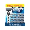 Refil Gillette Mach 3 com 16 unidades