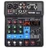 【DoBrasil】 Mesa de Som compacta para DJ Teyun na4 - 4 Canais 24 Efeitos 48V
