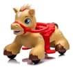 Mini Cavalo Elétrico Infantil com Rodinhas e Cela - 1