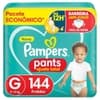Fralda Pampers Pants Ajuste Total G - 144 fraldas