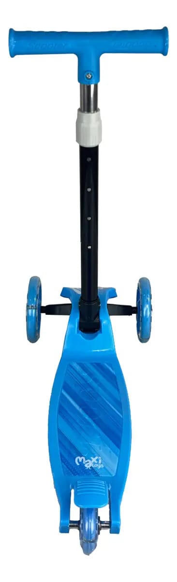 Patinete Infantil 3 Rodas Led Dobrável Luppy Azul Maxi Toys - Imagem 6