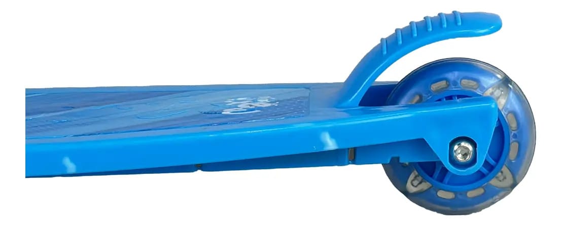 Patinete Infantil 3 Rodas Led Dobrável Luppy Azul Maxi Toys - Imagem 8