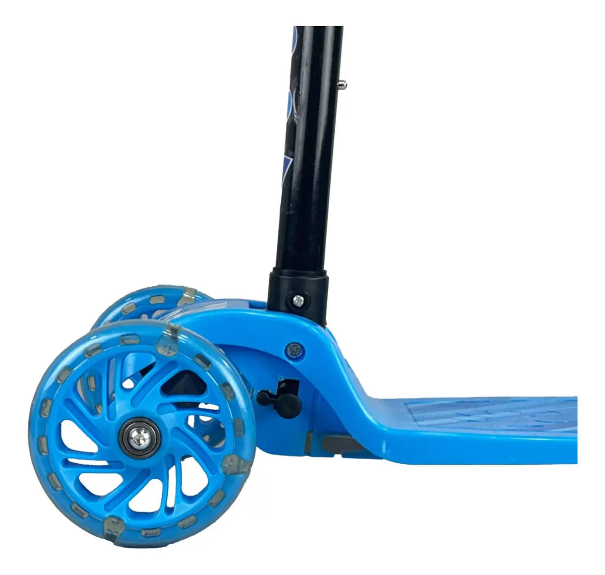 Patinete Infantil 3 Rodas Led Dobrável Luppy Azul Maxi Toys - Imagem 9