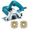 Serra Makita 4100nh3zx Mármore com 2 Discos Diámetro 110mm 1300W