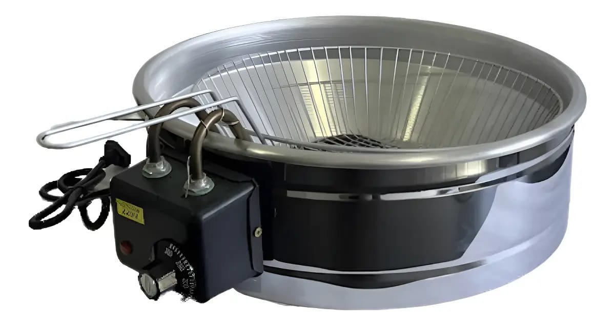 Central Fritadeira Tacho 5L Cinza 1600 W