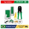 (R$ 15,66 MOEDAS) Kit Alicate Crimpador com Testador de Rede - 1