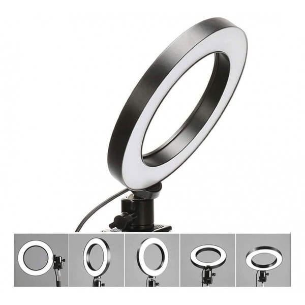Ring Light 10´´ Com Ball Head + Tripé + Adaptador Para Celular