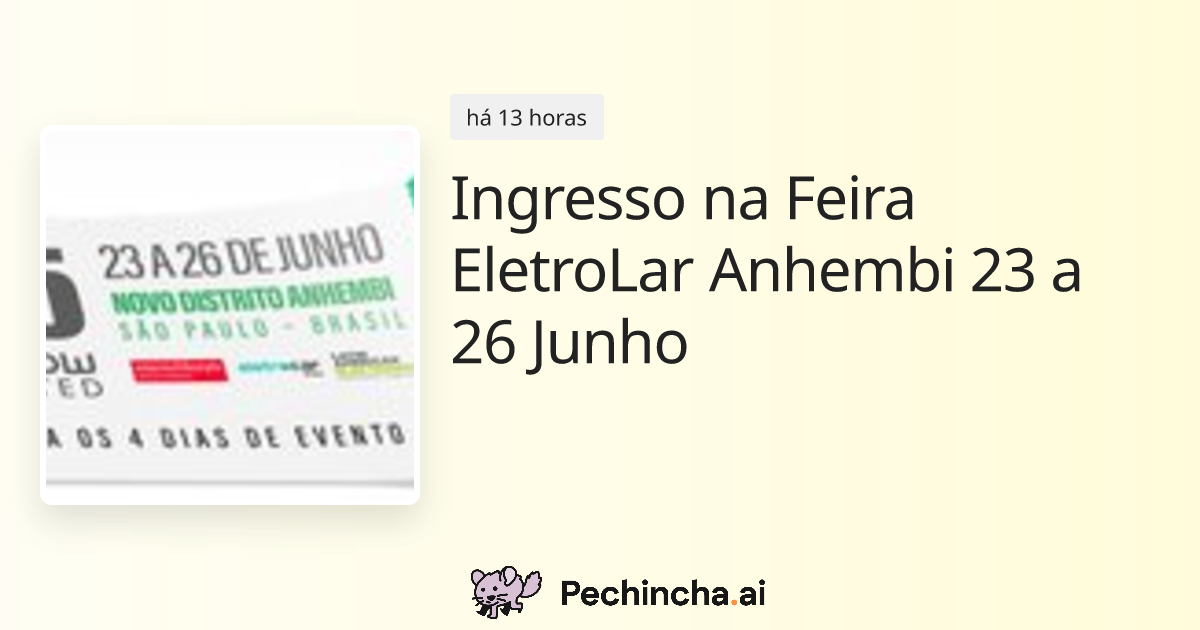 Pechincha.ai